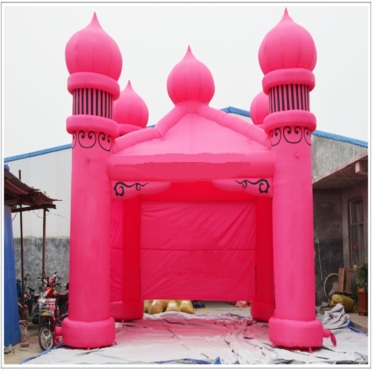临桂粉色帐篷